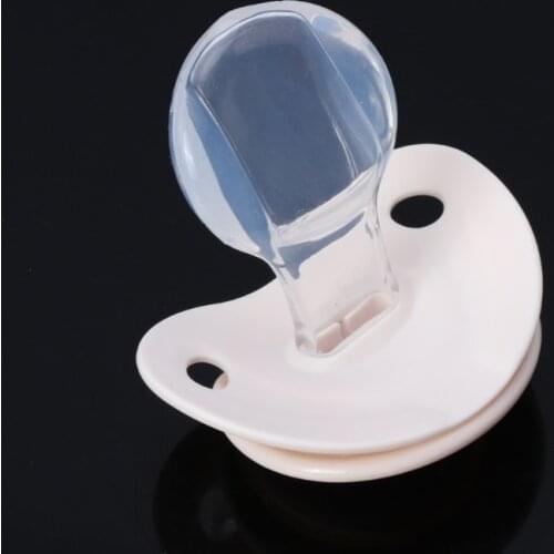 2018 Custom Big Size Food Grade Silicone Adult Pacifier Funny Parent-child Toys