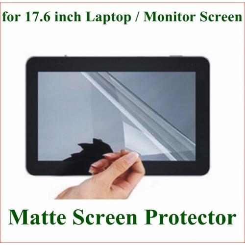 3pcs Anti-glare Matte Screen Protector Protective Film for 17.6 inch Laptop Notebook Monitor Size 382x215mm 16:9