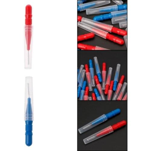 30/50Pcs Clean Tooth Floss Head Hygiene Dental Interdental Brush Toothpick Care