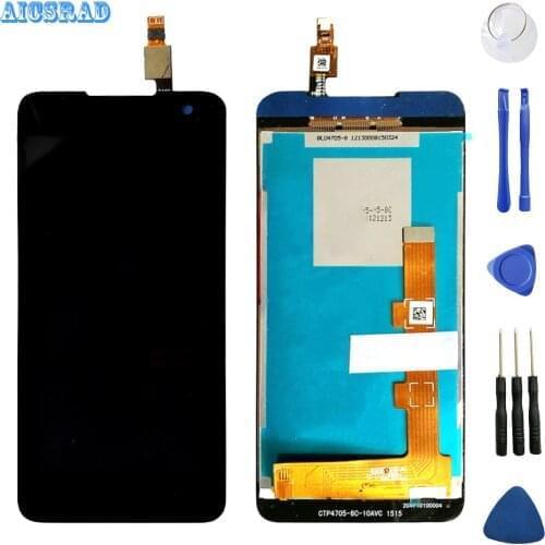 AICSRAD LCD Display Touch Screen Digitizer Assembly For BenQ T3 LCD NO Frame T 3Screen Replacement +Tools