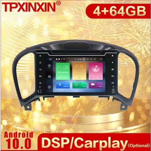 2 Din Carplay Android Radio Receiver Stereo For NIssan Juke 2011 2012 2013 2014 2015 2016 2017 GPS Navigation Recorder Head Unit