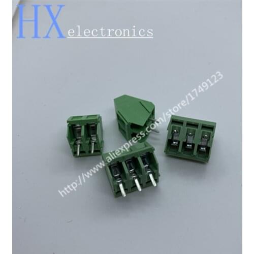 Free shipping 10PCS KF103 2P 3P 5.0MM Screw Type PCB Connection Terminal GX103 DG103-3P Can Split Joint