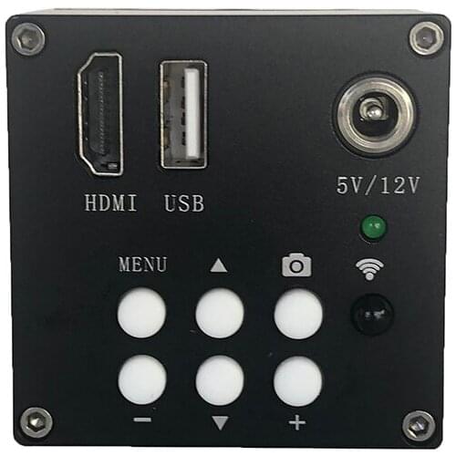 16MP 1080P SONY sensor HDMI Industrial Electronic Digital Video Microscope PCB C Mount Camera U disk Storage Video with Pictures
