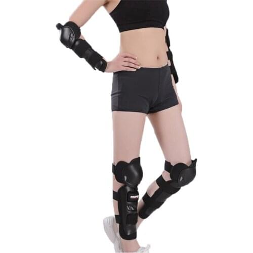 Elbow&Knee Pads Protector Motorcycle Downhill Racing Equipment Motocross Cycling Protection MTB Guard Bike Elbow Knee Protection