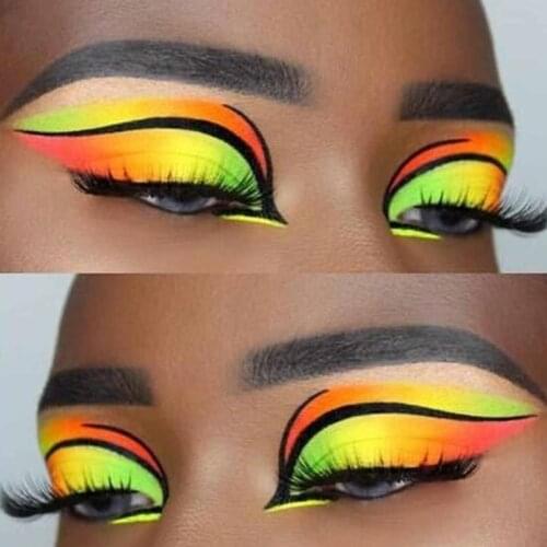 Halloween eyeliner Water Active Retro Liner for Eyeliner Makeup Pastel UV Glow Water Active Retro Liner for Eyeliner Makeup Body