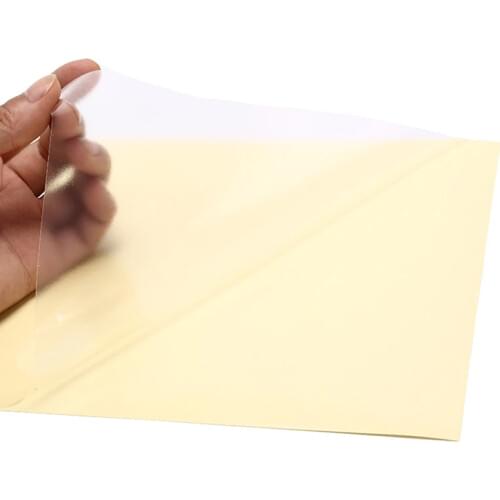 10Sheets A4 Self Adhesive Vinyl Film Label Sticker For Laser Printer 21 X 29.7cm Clear Transparent