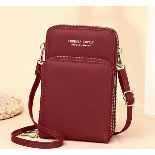 Hot Quality Colorful Cellphone Bag Fashion Daily Use Card Holder Small Summer Shoulder Bag for Women