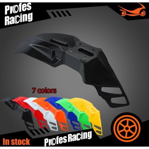 Motorcycle Universal Mudguard Front Fender For Honda Kawasaki Suzuki Accessories Moto Garde Plastic Kit