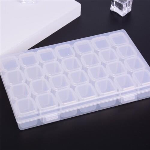 28 Grids Squares Medicine Storage Weekly 7 Days Tablet Pill Drug Box Holder Dispenser Health Care Organizer Container Case