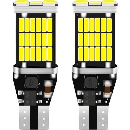 2x Canbus T15 LED Bulb Car Backup Reverse Light for SSANGYONG Chairman Rexton Kyron Rodius Actyon korando Tivolan