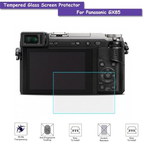 9H Hardness Premium Tempered Real Camera Glass LCD Screen Protector Shield Film For Panasonic GX85 GX-85 Accessories