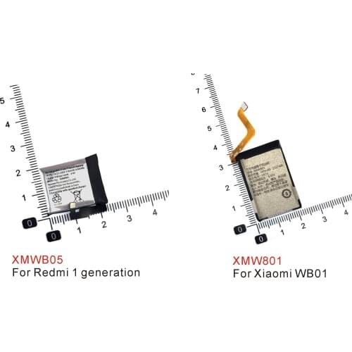 XMWB05 XMW801 Battery For Xiaomi WB01 For Redmi 1 generation Smart watch Batteries Replacement Battery