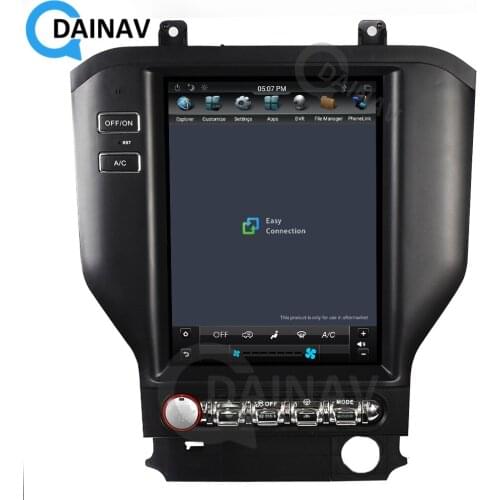 Android car GPS Navigation for-Ford Mustang 2014-2018 car stereo autoradio player HD screen Tesla style car radio multimedia pla