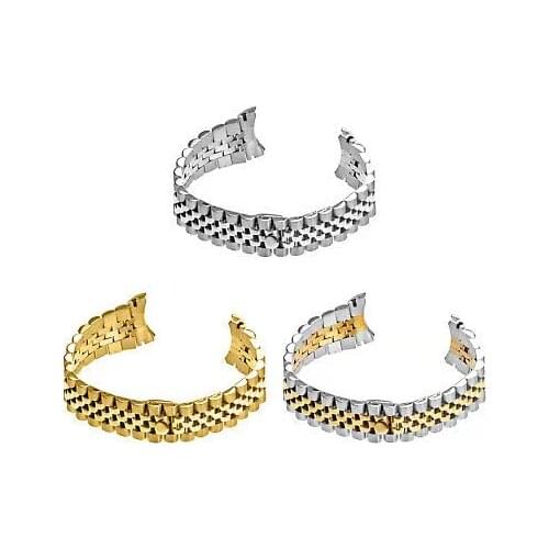 20MM Solid Stainless Steel Jubilee Watch Bracelet Fit For Rolex Watch