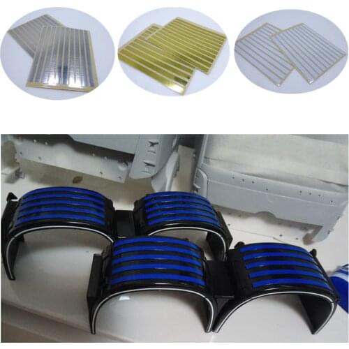 RC Truck Rear Fender Decorative Stickers Fit For 1/14 RC Tamiya Scania Truck R620 56323 Tractor Trailer Toys Actros