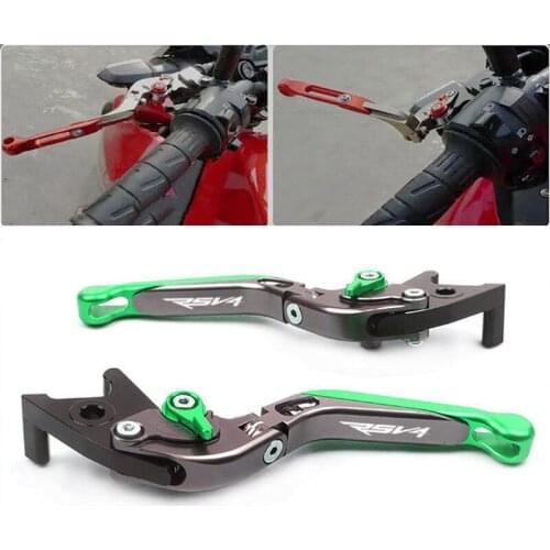 For Aprilia RSV4 FACTORY RSV4-R RSV4RR 09-17 TUONO V4 1100RR/Factory 2017 Motorcycle Folding Extendable Brake Clutch Levers