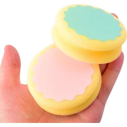 Dual Sides Design Multi Function Painless Depilatory Tool Face Arm Leg Hair Removal Sponge Pad Skin Care Round Sponges