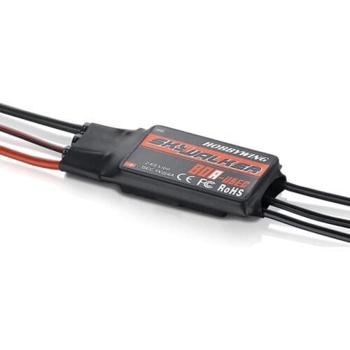 HobbyWing SkyWalker Series 80A waterproof version available Brushless ESC Electronic Speed Controller for RC Airplane aircraft