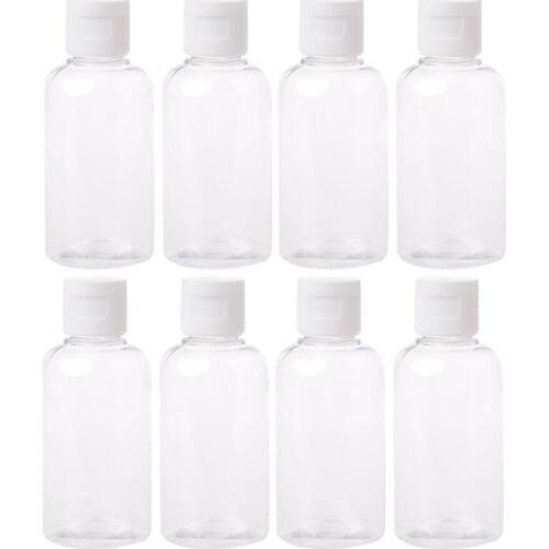 75ml Travel Makeup Bottle Empty Plastic Bottles Flip Cap For Liquid Lotion Cream