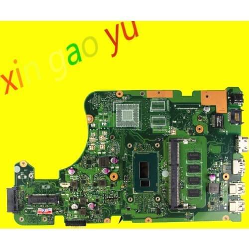 For ASUS X555LA X555LD R556LA Laptop Motherboard i7 CPU 4GB RAM DDR3 60nb0650-mb1610 Mainboard