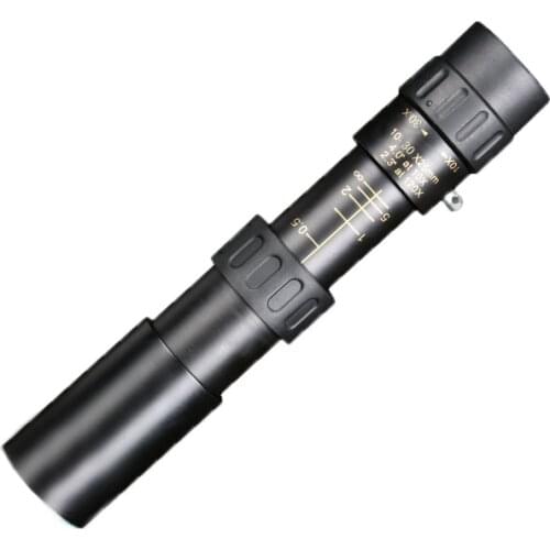 Monocular 10-30X25 Continuous Zoom HD Low Light Night Vision Binoculars Can Take Pictures Telescope Focuser