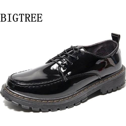 Casual Shoes Men 2020 Patent Leather Shoes Men Black Fashion Men Shoes Luxury Brand Zapatillas Hombre Chaussure Homme Ayakkabi