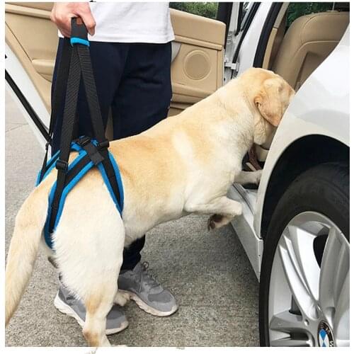 New Pet Leg Straps Walking Bracket Dog Leg Belts Hind Legs Support Harness with Assist Sling for Old Injured Dogs