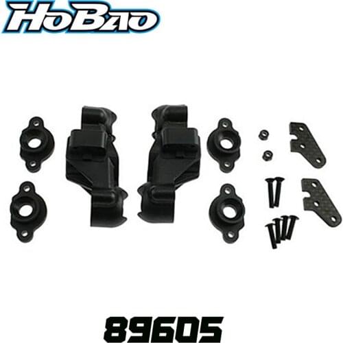 Original OFNA/HOBAO RACING 89605 Star Steering Knuckles (L&R), W/2 Graphite Gesket FOR HYPER 1/8 STAR BUGGY