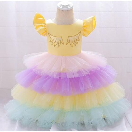 Baby girls dress cake dress baby holiday performance clothing girls dresses for party and wedding CHD20143
