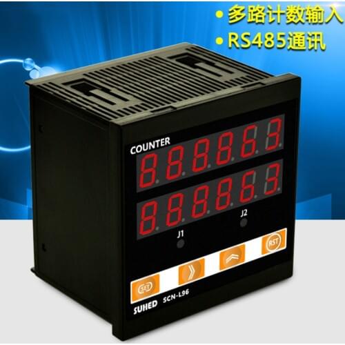 RS485 Communication Digital Display Electronic Counter Multiplex Induction Signal