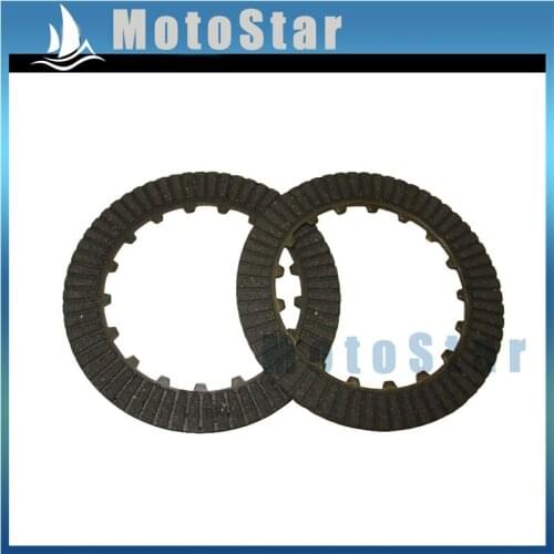 Manual Clutch Friction Plates For 50cc 70cc 90cc 110cc 125cc Pit Dirt Bike ATV Quad Go Kart