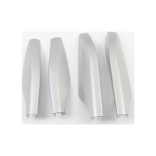 Silver Roof Rack Bar End Protector Cover Trim 4pcs For Toyota Prado Fj120 03-09