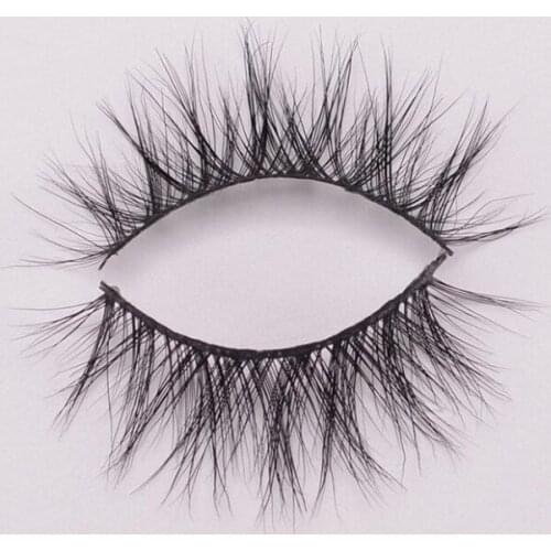1pair Cross Mink Eyelashes Natural Black False Eyelashes Long 3d Fake Eye Lashes Extension accessory Makeup tools