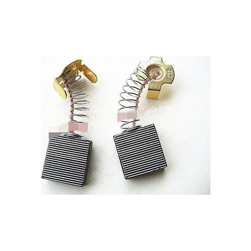 10 Pcs 17 x 16 x 7mm Electric Drill Motor Carbon Brushes 43/64" x 5/8" x 7/25"