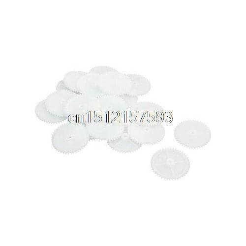 20Pcs 44 Teeth 0.5 Modulus Plastic Single Gear for Stepping Motor Gearbox