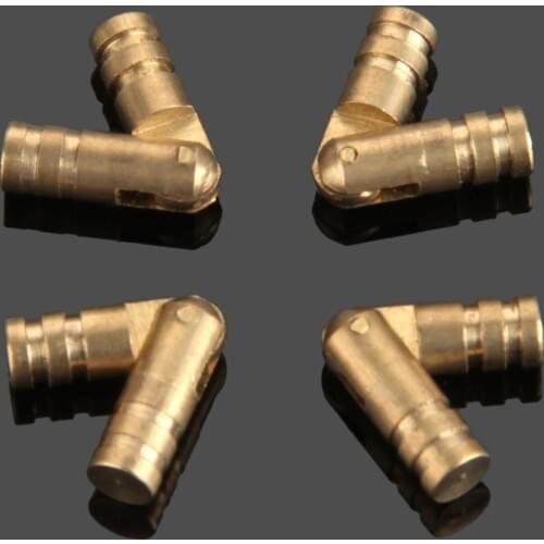 4Pcs Wine Jewelry Boxes Cabinet Hidden Invisible Concealed Barrel Hinge Mount Pure Copper Brass Barrel Hinges Furniture Hardware