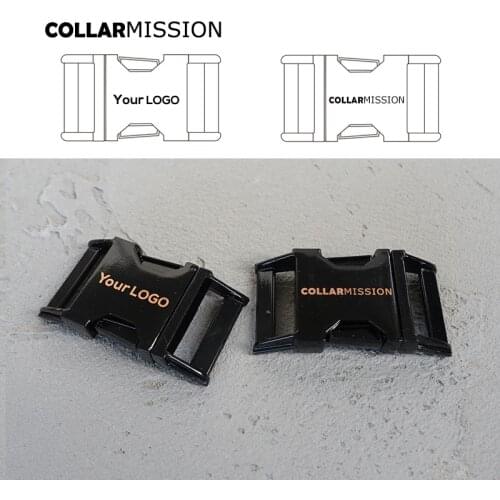 50pcs/lot Engraved buckle, We provide laser engraving service customize LOGO 25mm black CK25H