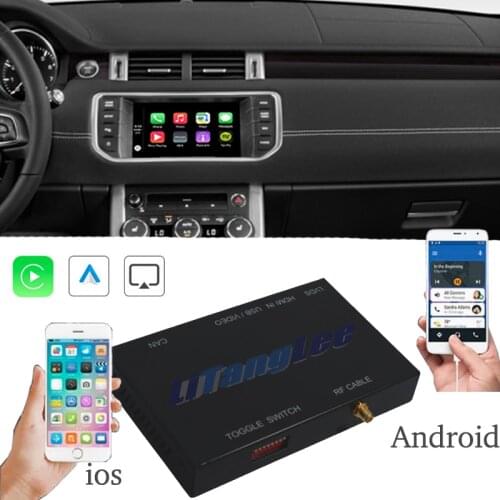 Car Camera Carplay Decoder Adapter For Range Rover Evoque L538 2011~2018 Mirror Link Display Android Auto Play 360 BirdView