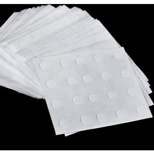 Melsnajsd 12mm Seamless rubber balloon decoration dot glue 20 tablets without leaving double-sided balloon dispensing