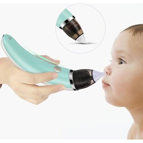 Newborn Electric Baby Care Nasal Aspirator Snot Nose cleaner Safety Suction Nasal Absorption For Infants Children Kids ER735