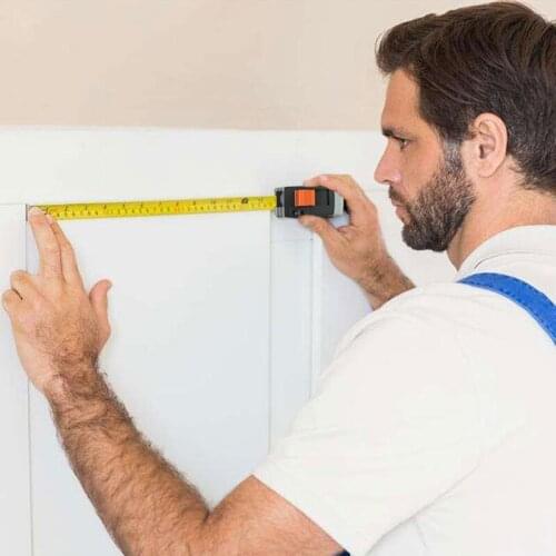 Electronic Tape Measure LCD Digital Display Multifunction Infrared High-Precision Rangefinder USB Charge Woodworking JS22