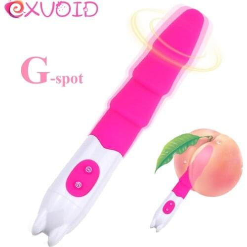 EXVOID Dildo Vibrator Multispeed Female Masturbator Silicone Vibrators for Women Adult Sex Toys for Woman Orgasm G Spot Massager