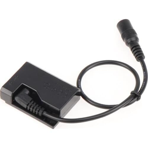 LP-E10 Dummy Battery Plate DC Couple with 5.5*2.1mm Female Cable For Canon EOS 1100D 1200D 1300D 1500D 3000D