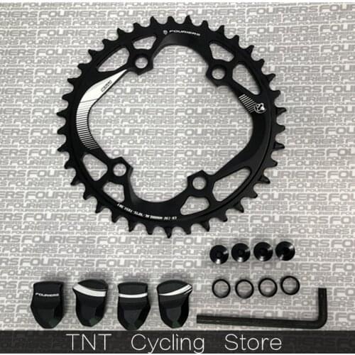 FOURIERS MTB Bicycle Chainring 96 BCD PCD Round mountain bike Narrow Wide Chainring Bike Chainwheel 34T-40T For XTR M9000 M9020