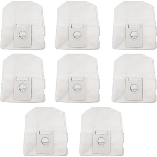 8 Pack Dust Bag Replacement for Xiaomi Roidmi Robot Sweeping EVE Plus Vacuum Cleaner Replenish Spare Parts Accessory
