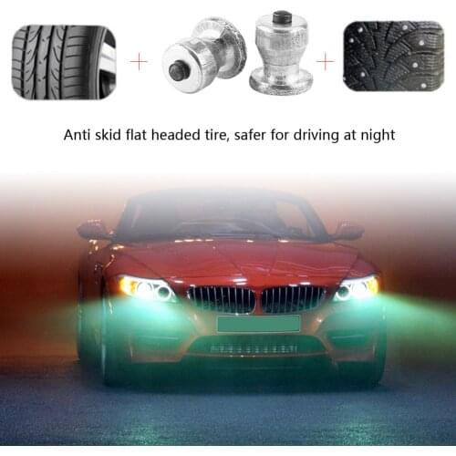 Tire Stud Small Screws Hard Alloy Snow Nail Anti-Slip Screws For Automobile Tire Stud Screws Auto Car Accessories 100 Pcs 8*10mm