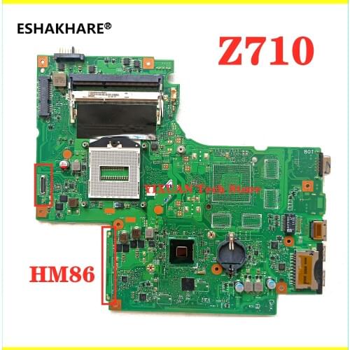 ESHAKHARE DUMB02 Motherboard for Lenovo Z710 Laptop Motherboard HM86 100% tested work