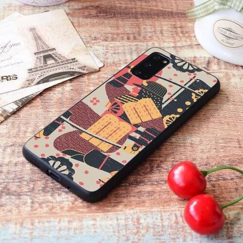 For Samsung Galaxy S is for Samurai Soft TPU border Samsung Galaxy Case