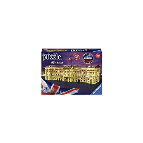 RAVENSBURGER 12529 3D PUZZLE BUCKINGAM PALACE NIGHT EDITION