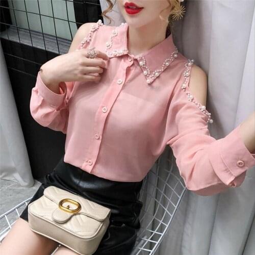 Shan liao Yi Pink Blouses